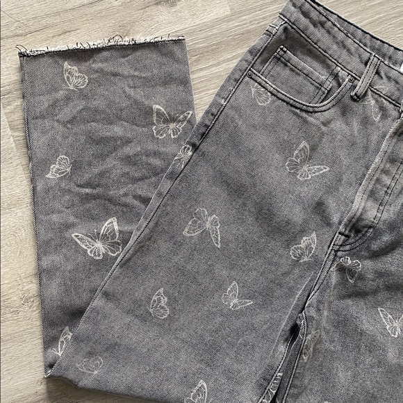 Simple Society Butterfly Straight Leg Denim - Picture 3 of 8